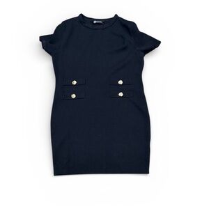 Elegant Black Mini Dress